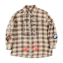 Load image into Gallery viewer, Up-Cycled &quot;The Car Company&quot; Flannel