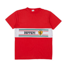 Load image into Gallery viewer, Vintage Ferrari &quot;Spell Out Logo&quot; T-Shirt