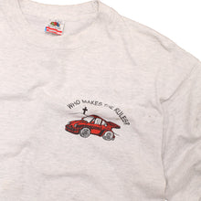Load image into Gallery viewer, Vintage 90s Who Makes The Rules Porsche Tee (L)