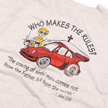 Load image into Gallery viewer, Vintage 90s Who Makes The Rules Porsche Tee (L)