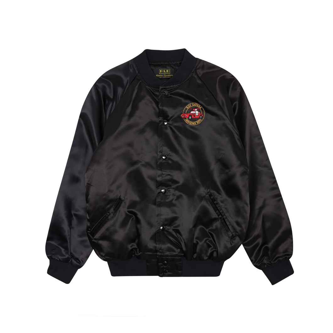 Vintage Ray Catena Benz Satin Jacket