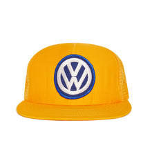 Load image into Gallery viewer, Vintage VW Logo Patch Trucker Hat