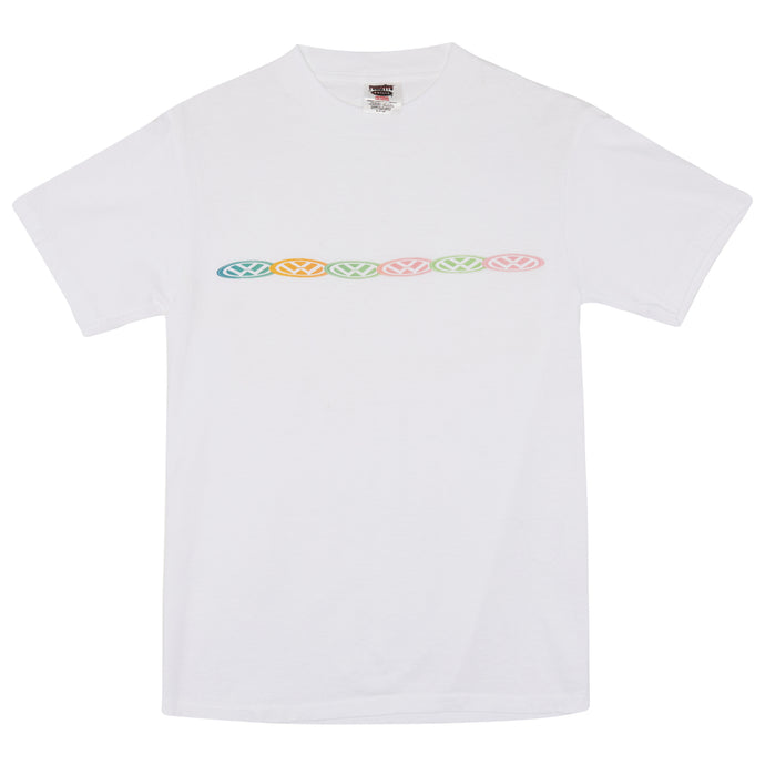 Vintage 90s VW Logo Repeat Tee (S)