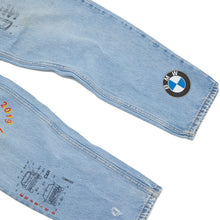 Load image into Gallery viewer, Up-Cycled &quot;The Car Company&quot; Levi&#39;s 550 34x34